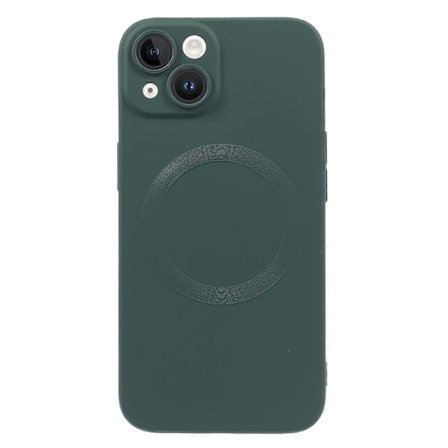 Magnetiskt Telefonskal för iPhone 13 Kompatibelt med MagSafe Repskyddande Flytande Skal med Kamera