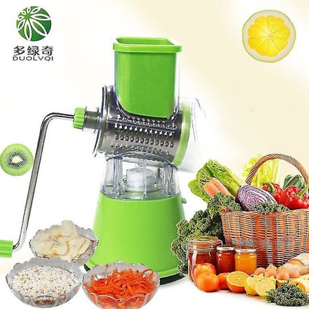Multifunktionel Grøntsags Skærer Manuel Tromle Skærer Kværn