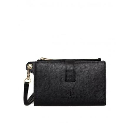 Armani Exchange Bags Sort, Dame Punge og Kortholder, Størrelse: ONE Size