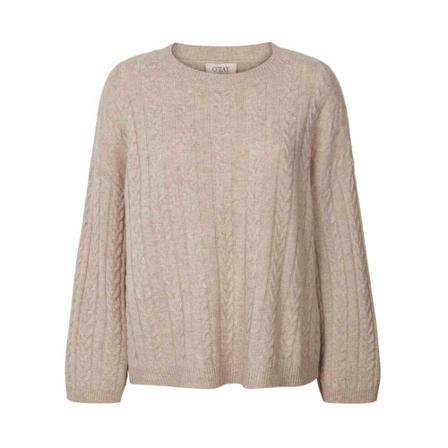 O'tay - Hoodies - Beige - Dam - Storlek: Xl, Dam, Storlek: XL