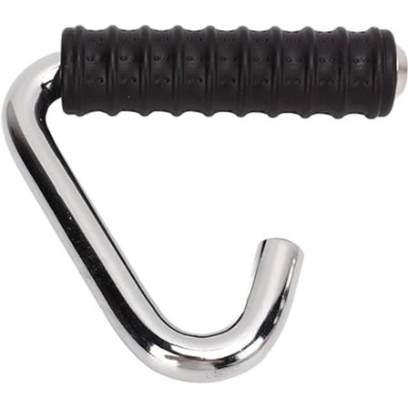 Treningshåndtak 13,3 cm/5,2 tommer, kraftig pull-up-håndtak, sølv C-formet Fi