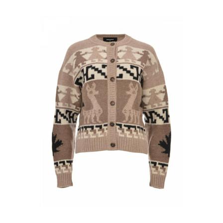 Dsquared2 Cardigans Brun, Dame