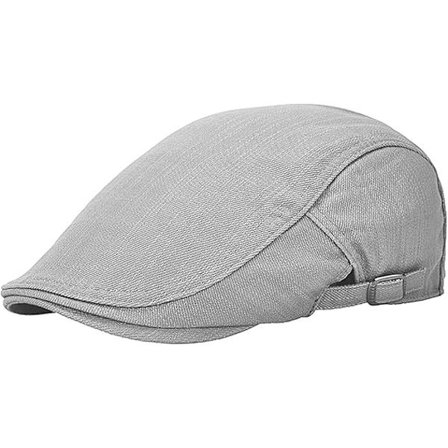 Bomullsjusterbar Vintage Basker Caps Herre Pustende Flat Caps Sol