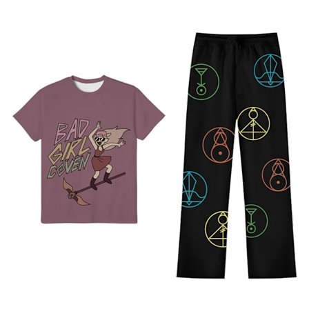 Luz Noceda Cosplay T Shirt Byxor Kostym Halloween Party L N Tops Pant S K D Tops Pant XL