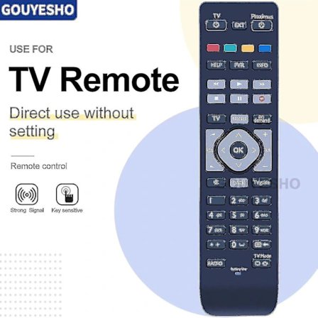 Ny fjärrkontroll RC3134509/01BR Ersättning för Afstandsbedien ing V5 Proximus TV