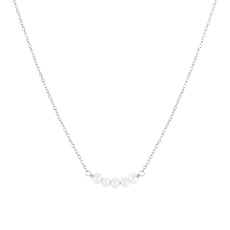 Sif Jakobs Jewellery Halsband Perla Cinque Dam Silver ONESIZE