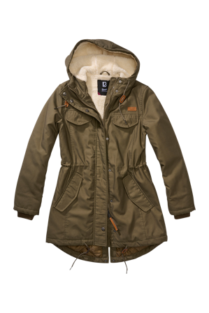 Chaqueta de Mujer Brandit Marsh Lake Parka Oliva S