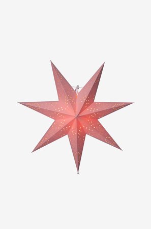 Star Trading - Romantic valotähti, 54 cm - Roosa - Valotähdet - - Homeroom