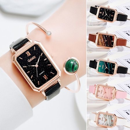 Lyxigt armbandsur för kvinnor med armband