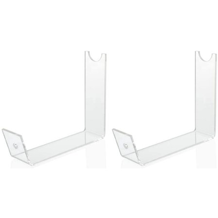 2 stk. Akryl Penneholder Display Stativ, Organizer Transparent Penneholder Pensel Tørrestativ til Hjem Skole Kontor