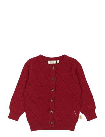 Petit Piao Ppdanna Cardigan Knit - Red - 56
