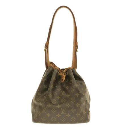 Louis Vuitton Vintage, Pre-owned Petit Noe Monogram Bag Bruin, Dames, Maat:ONE Size,Canvas