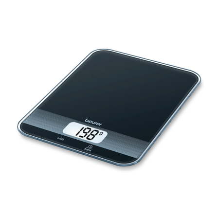 Beurer KS 19 Kjøkkenvekt, Svart, 1 stk.