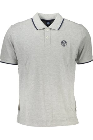North Sails Polo Maniche Corte Uomo Grigio