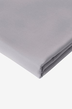 DecoFlux - Lakan Solid - Silver - Lakan - 240X260 - Från Homeroom