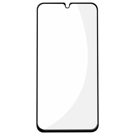 Skærmfilm - Samsung - Galaxy A34 5G - 9H hærdet glas - Ridsefast - Sort afskårne kanter