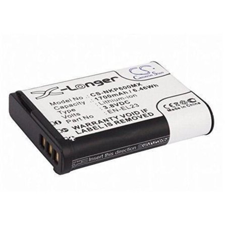 Batteri - CAMERON SINO - Nikon Coolpix P600 - 1700 mAh - Litiumjon - Kompatibel 4894128083207