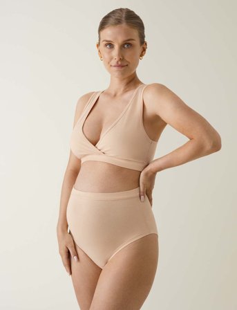 Boob Maternity Nursing Bra - Beige - L