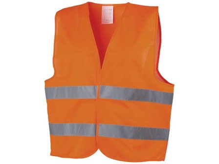 RFX Reflexväst polyester orange - Lyreco - Profilsortiment - Reflexer - Reflexvästar