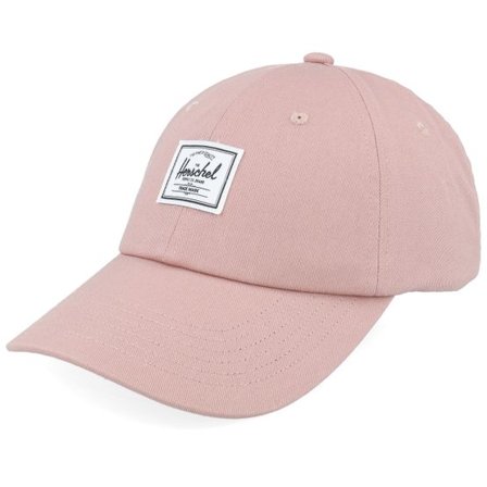 Herschel - Rosa unconstructed Keps - Sylas Classic Cap Ash Rose Dad Cap @ Hatstore