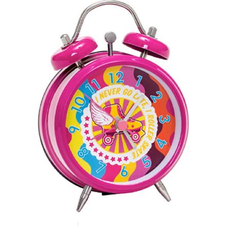Girls Alarm Clock Analog Metal