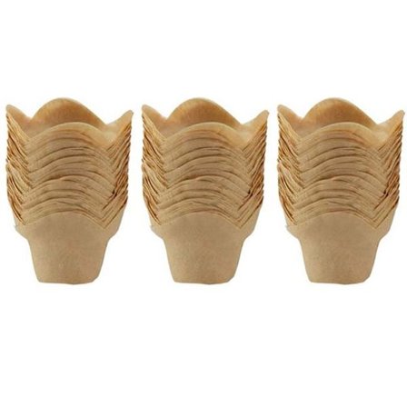 Muffins- og cupcakeformer i bakepapir, 250 stk | Ekte farget fett KLB