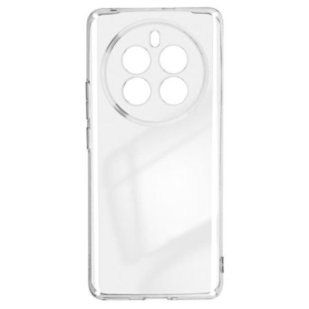 Suojakuori Realme 12 Pro 5G:lle - AVIZAR - Läpinäkyvä ohut silikoni - Suojattu kamera