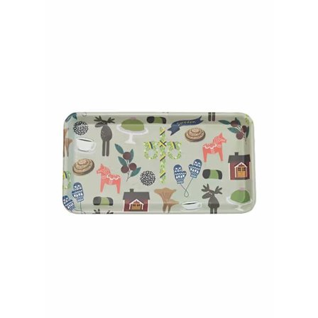 Bricka Like a Swede 30x16cm