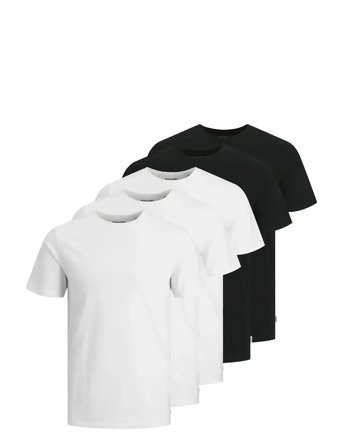 Jack & Jones | Jjeorganic Basic Tee Ss O-Ne 5Pk Mp Noos | XL