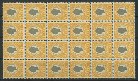 Dansk Vestindien - AFA 29 postfrisk 24-blok