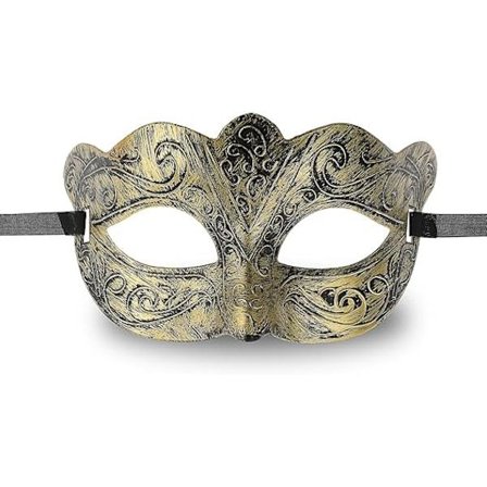 Maskerade Maske Herre Venetiansk Festmaske, Vintage Halloween Kostume Karnevalsmaske Julemaskerade Rollespil Dans.