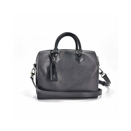 Louis Vuitton Vintage Pre-owned Epi Speedy Bandouliere 25 , Zwart , Dames , Maat: ONE Size Vintage Tassen