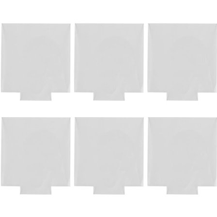 Klart støpt akrylark for LED-lysbase bordplate skilt DIY-skjermprosjekter håndverk LED-lys for prosjekter 6 stk