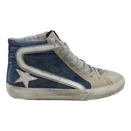 Golden Goose Sneakers , Blauw , Heren , Maat: 43 EU