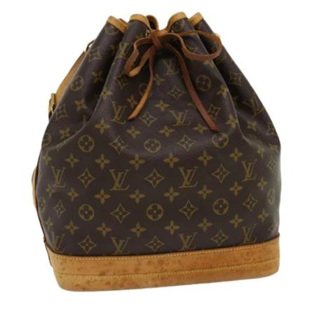 Louis Vuitton Vintage, Pre-owned Noe Monogram Bag Bruin, Dames, Maat:ONE Size,leer