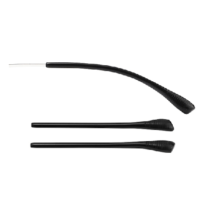 Skridsikre stelbeskyttere til briller - 2 par