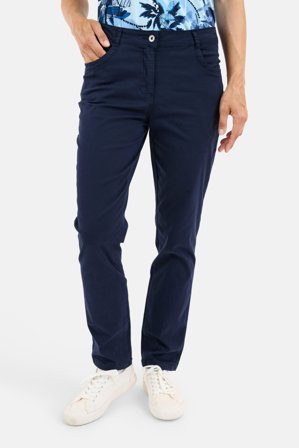 BRANDTEX - Madelaine Bukser - Navy - Straight Fit