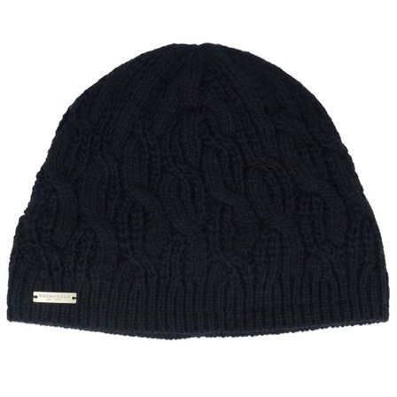 Seeberger - Svart knit Beanie - Knit Black Beanie @ Hatstore