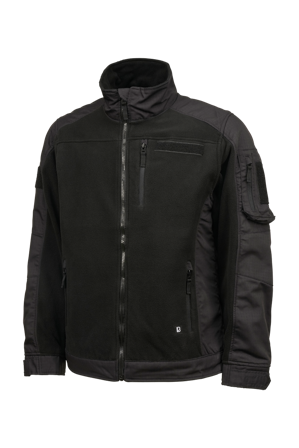 Fleecetakki Brandit Ripstop Musta XL