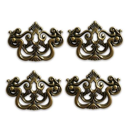 4 Stk Drop Commode Pull Swing Skuffe Håndtak Dør Knoks