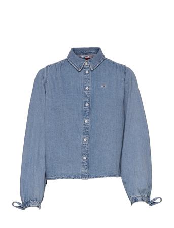Tjw Denim Blouse Blue Tommy Jeans