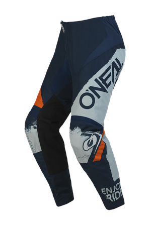 Pantaloni Cross O'Neal Element Shoker V.23 Blu-Arancio 32