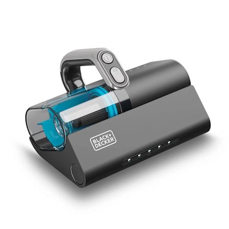 Black+Decker Madrassrengörare 400 W med UV-ljus och HEPA-filter