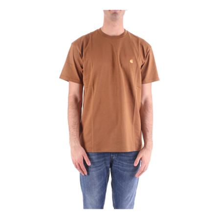 Carhartt Wip T-Shirts Brun, Herre, Størrelse: L