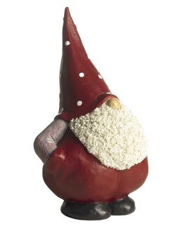 Tonttu Max kädet taskussa 22 cm Punainen