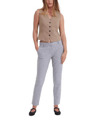 Five Units KylieFV Trousers Byxor Dam Grå 29