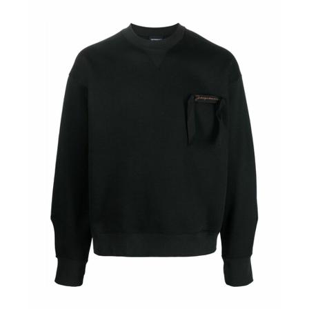 Jacquemus Sweatshirts , Zwart , Heren , Maat: M
