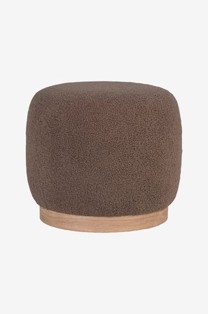 House Nordic - Puf Belfort - Brun - Fodskamler & puffer - Fra Homeroom