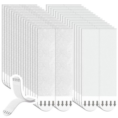 36 par store billedophængningsstrips, klæbestrips til ophængning af billeder osv.