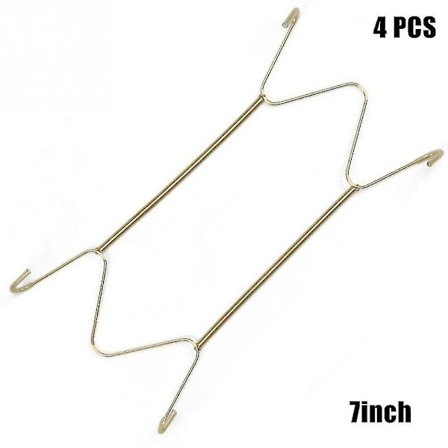 Lautasenpidike Ruostumattomasta Teräksestä Hanger Jousen Lautasenpidike Koukku Seinäkiinnitys Adapteri Koti